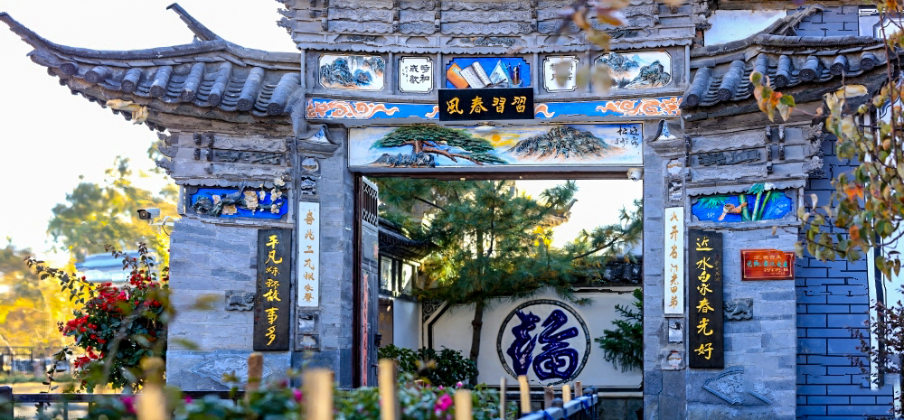 航拍大理古生村：见山见水见乡愁