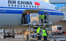 中国援助白俄罗斯新冠疫苗运抵明斯克