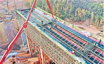 云南省最大高速公路枢纽立交加快建设