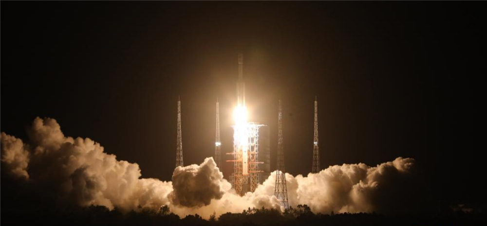 天舟二号货运飞船发射任务取得圆满成功