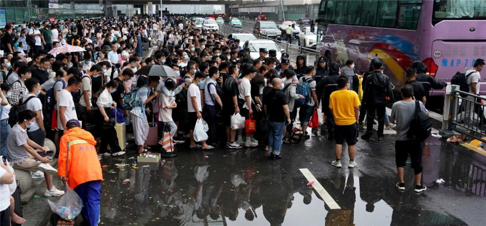 郑州东站旅客滞留情况缓解
