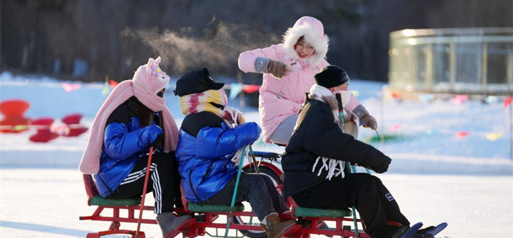 哈尔滨太阳岛雪博会开园