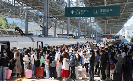 云南铁路多项数据取得历史性突破