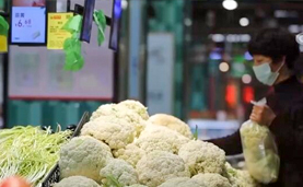 各地“菜篮子”品种丰富 春节期间市场供应充足