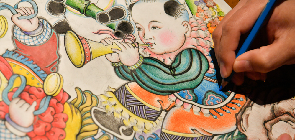 年画里的冬奥范儿