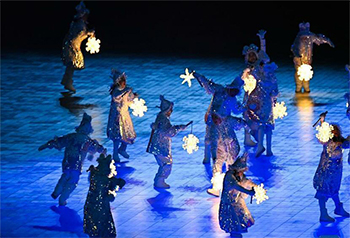 Câu chuyện một bông tuyết tiếp diễn tại Lễ bế mạc Thế vận hội mùa Đông Bắc Kinh