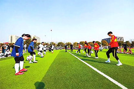 云南省4所学校将成“亚运足球梦想”学校