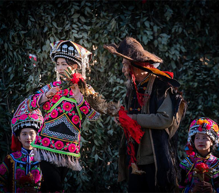 “云播大姚”带你领略“云上插花节”