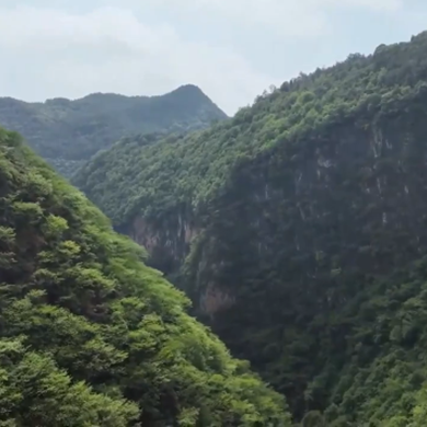 Yulu Ravine, a geological wonder in China's Yunnan