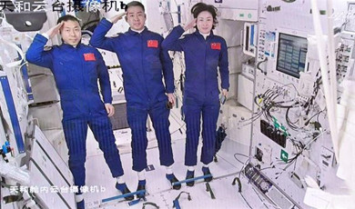 Shenzhou-14 အာကာသယာဉ်မှူးများ အာကာသစခန်းပင်မမော်ဂျူးသို့ ဝင်ရောက်