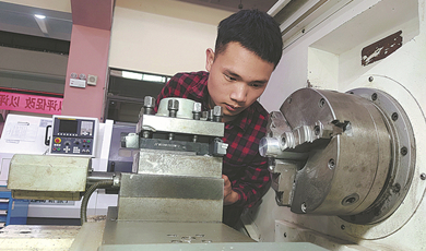 Skilled worker helps to change old perceptions