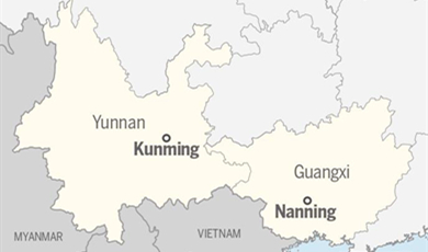 Decade Success:Infrastructure projects help Yunnan, Guangxi drive development