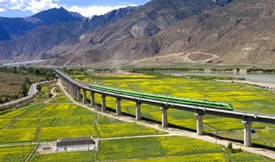 New roads, railways improve lives of local Tibetans