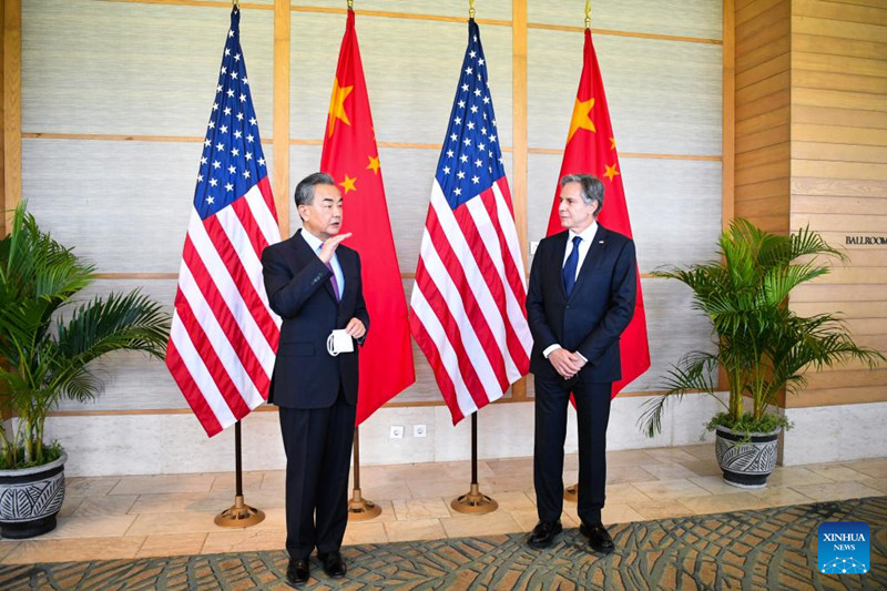 Chinese FM meets with U.S. secretary of state