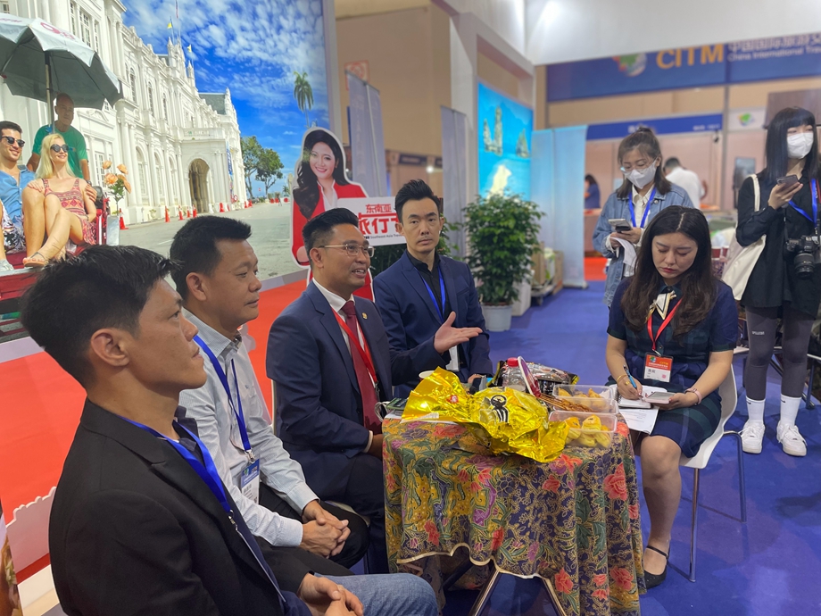 2022中国国际旅交会 | 马来西亚展厅举行开展仪式
