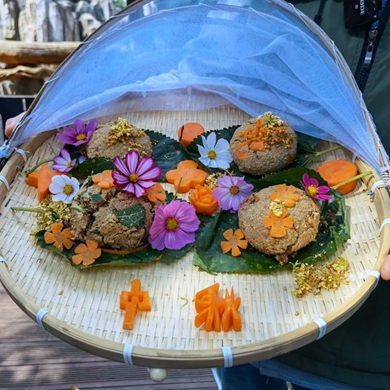 Special moon cakes for wild animals