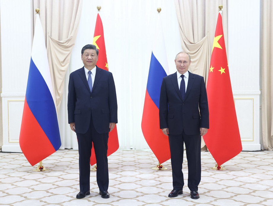 Xi, Putin vow support for nations' core interests