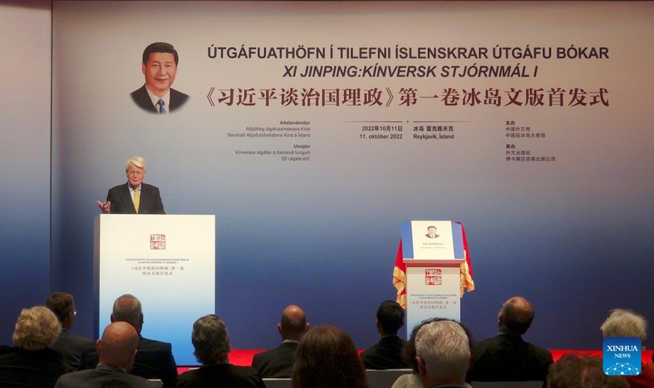 Xi's book on governance published in Icelandic