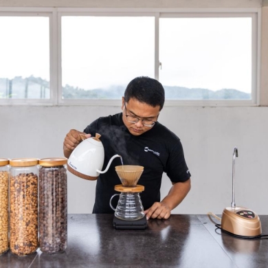 Young entrepreneurs strive to promote Pu'er coffee industry