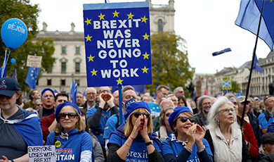 Điều tra dân ý: 65% người dân Anh ủng hộ tổ chức trưng cầu dân ý việc tái gia nhập EU