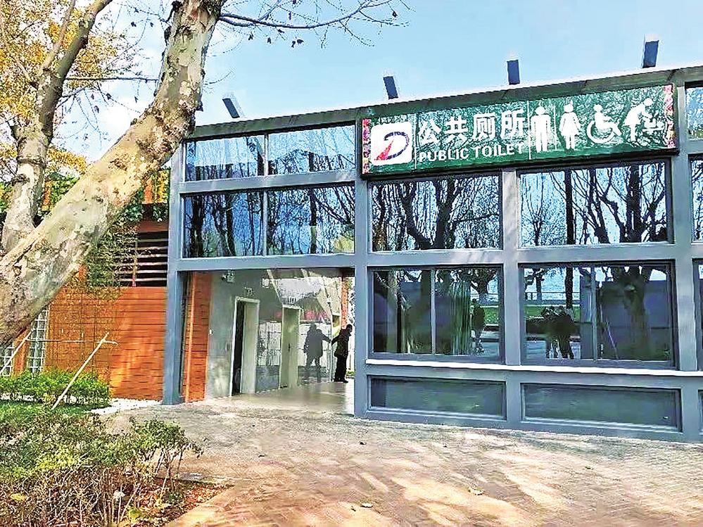 昆明市海埂公园3A级旅游公厕即将投入使用