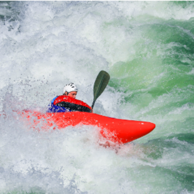 Kayakers challenge rapids in SW China's Yunnan