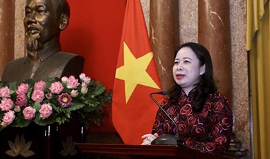 Bà Võ Thị Ánh Xuân giữ quyền Chủ tịch nước Việt Nam