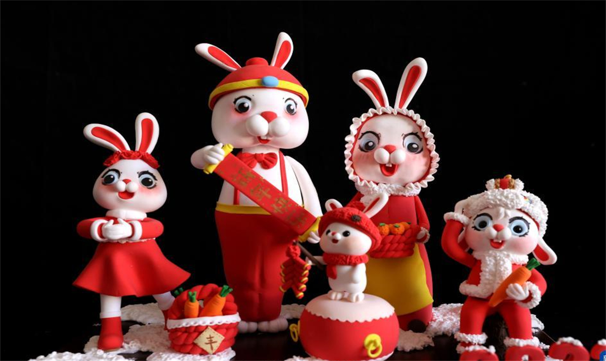 镜头里的中国年：兔年拍“兔”