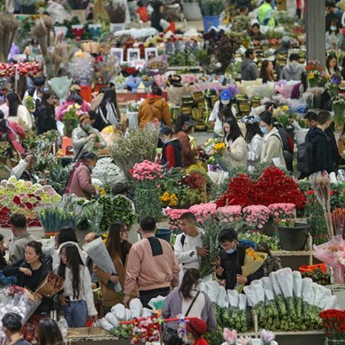 Consumption of flowers goes diverse in Yunnan 