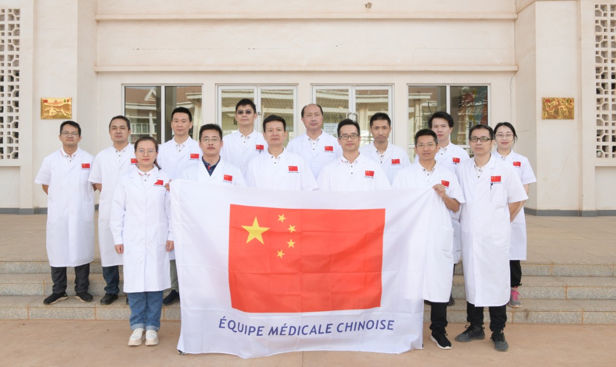 แพทย์จีนที่อยู่ทางตะวันตกสุดของทวีปแอฟริกา