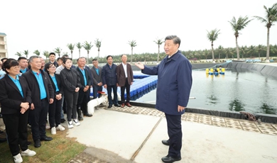 Xi inspects south China's Guangdong Province