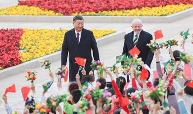 Xi, Lula map out future China-Brazil ties