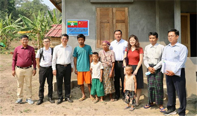 တရုတ်အကူအညီဖြင့် ပြန်လည်နေရာချထားရေး စီမံကိန်းသည် မြန်မာနိုင်ငံရှိ နေရပ်စွန့်ခွာပြည်သူများအတွက် အကျိုးကျေးဇူးရရှိ