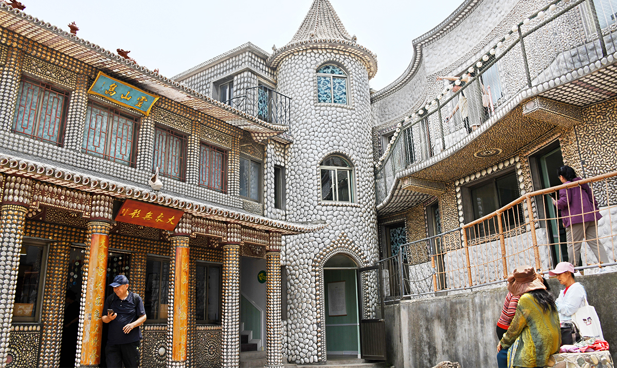 “Nhà vỏ sò” tại Sơn Đông thu hút khách du lịch đến thăm