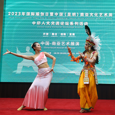 China-South Asia art show staged in Kunming