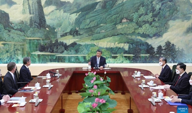 Xi meets Blinken in Beijing