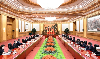 Xi meets with Vietnamese PM