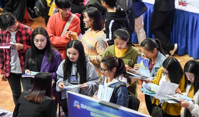 China's social organizations provide 73,000 graduate jobs in H1