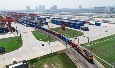 10 years on, China-Europe freight trains deliver booming e-commerce trade