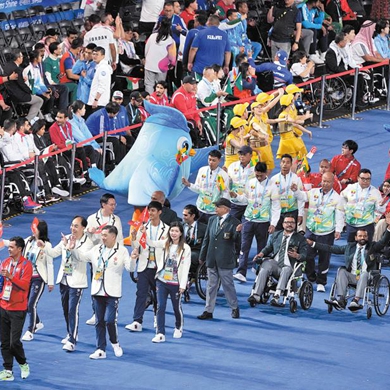 Asian Para Games end amid high praise
