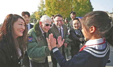 China visit underscores flying tigers' legacy