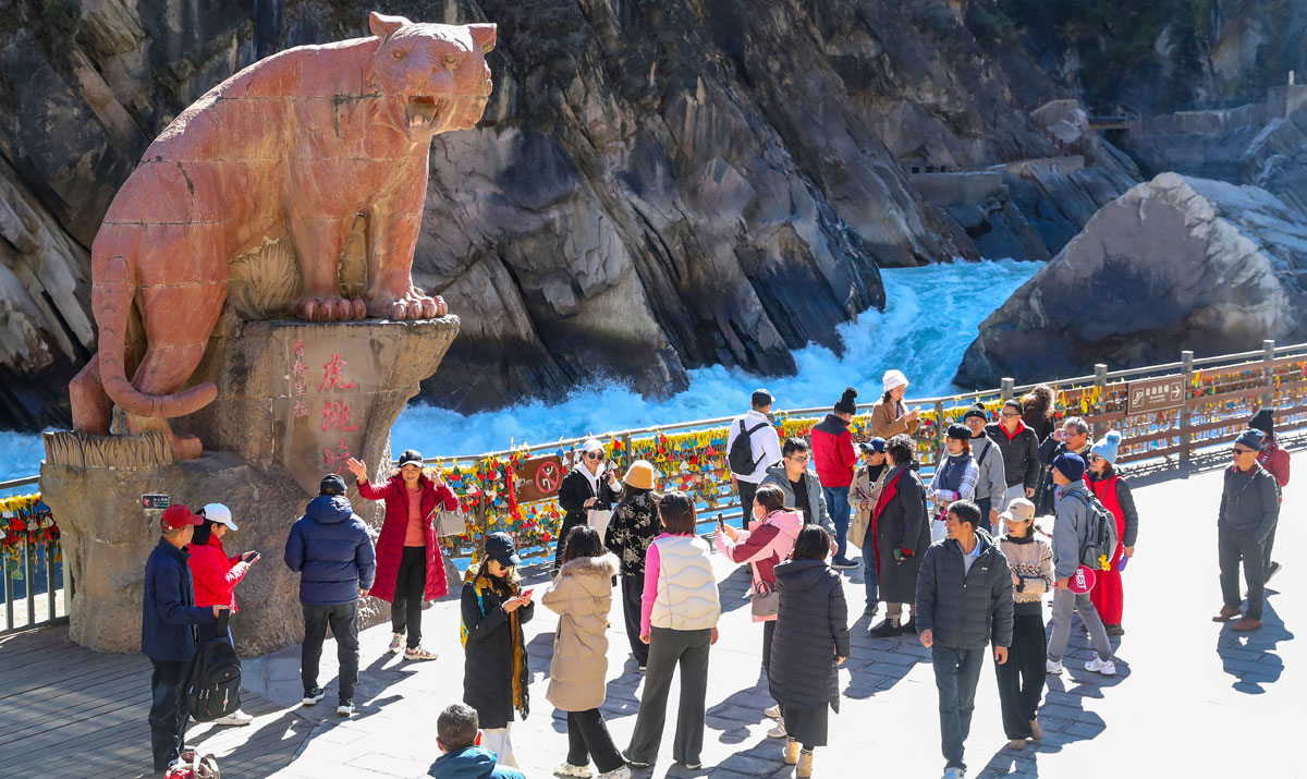 Du lịch Hổ Khiêu Hiệp Vân Nam vào mùa đông trở nên phổ biến