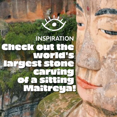 Inspiration丨Check out the world’s largest stone carving of a sitting Maitreya!