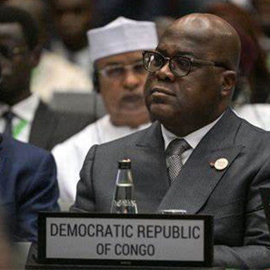 Chủ tịch Trung Quốc Tập Cận Bình gửi điện chúc mừng ông Tshisekedi tái đắc cử Tổng thống Cộng hòa Dân chủ Congo