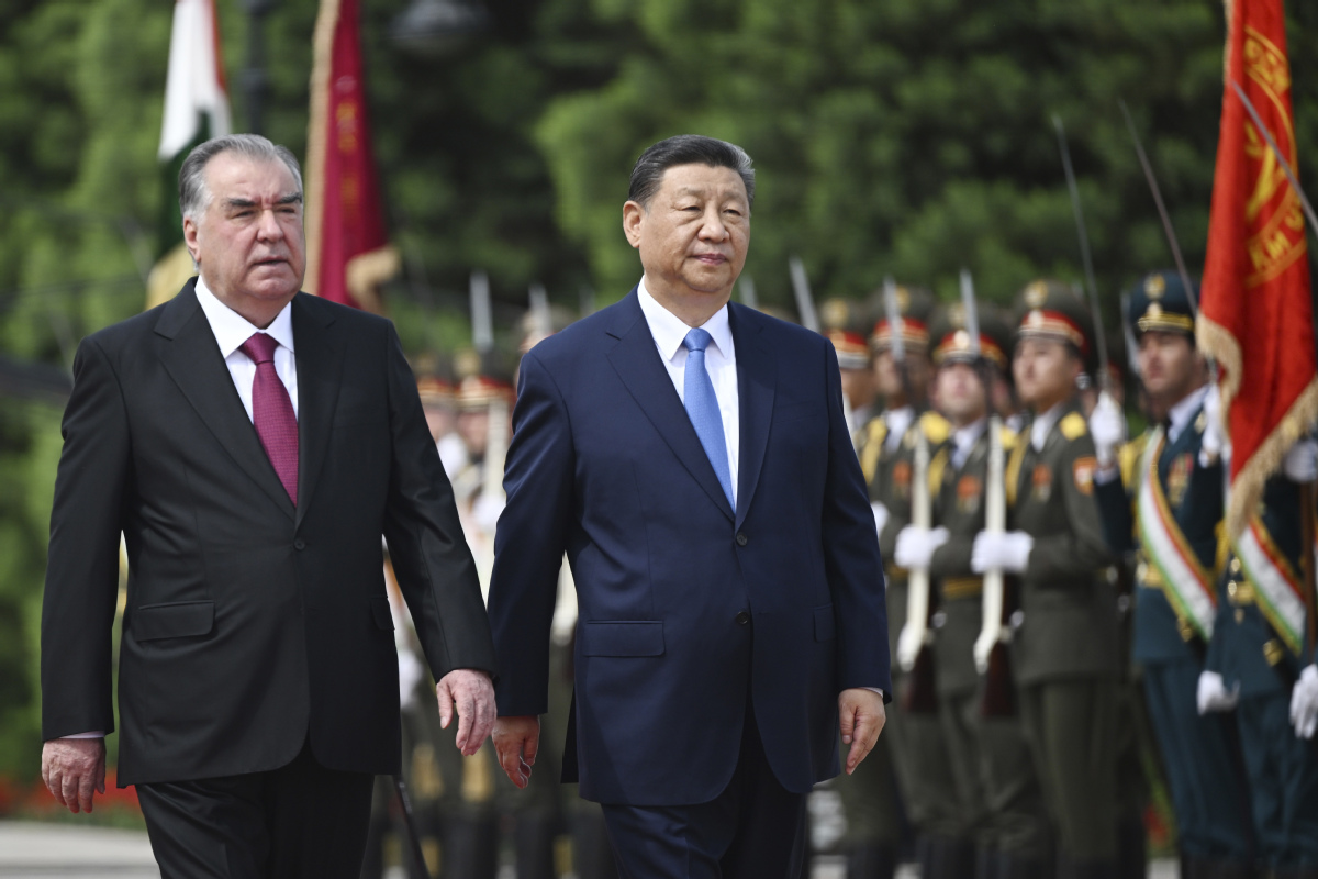 Sino-Tajik ties elevated to higher level