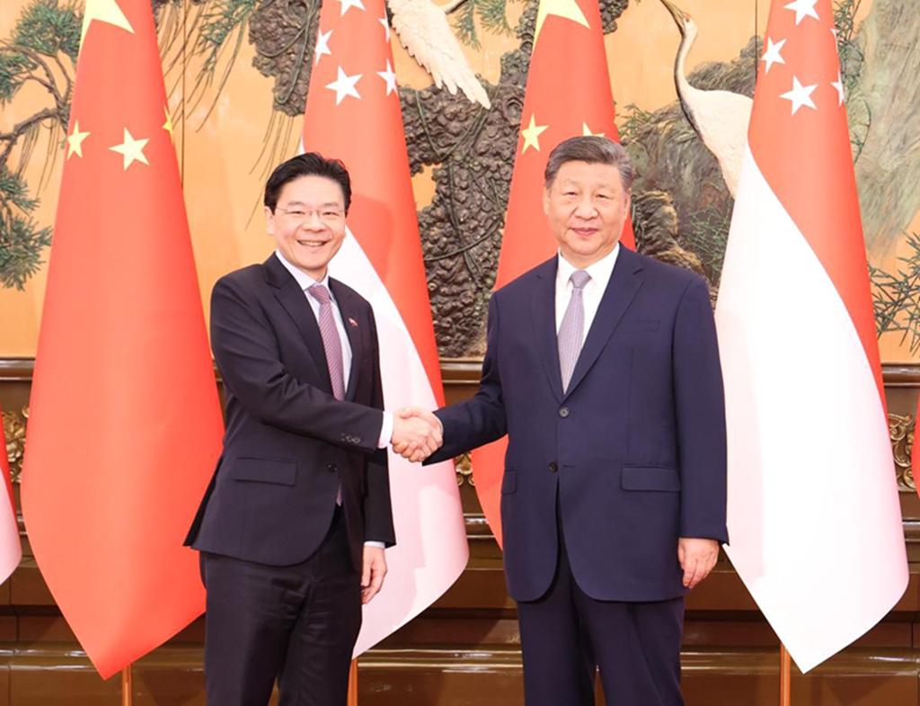 Xi: Sino-Singaporean ties to thrive, bear more fruit