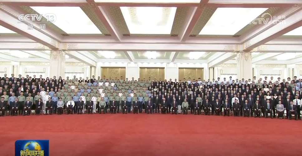 Xi: V-Day events bring positive energy