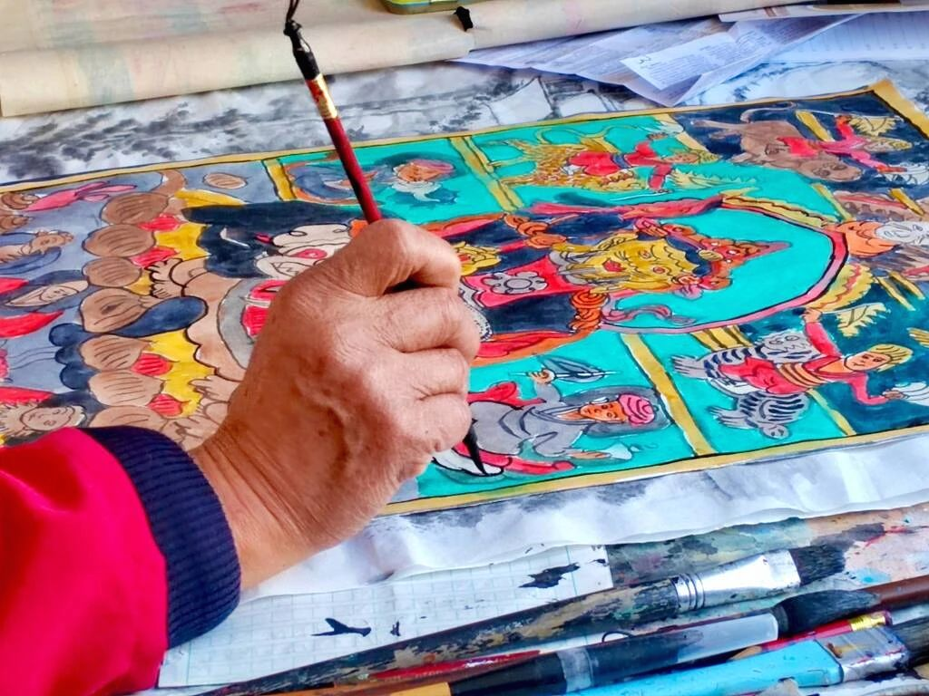 The living art of Dongba: A master painter’s mission