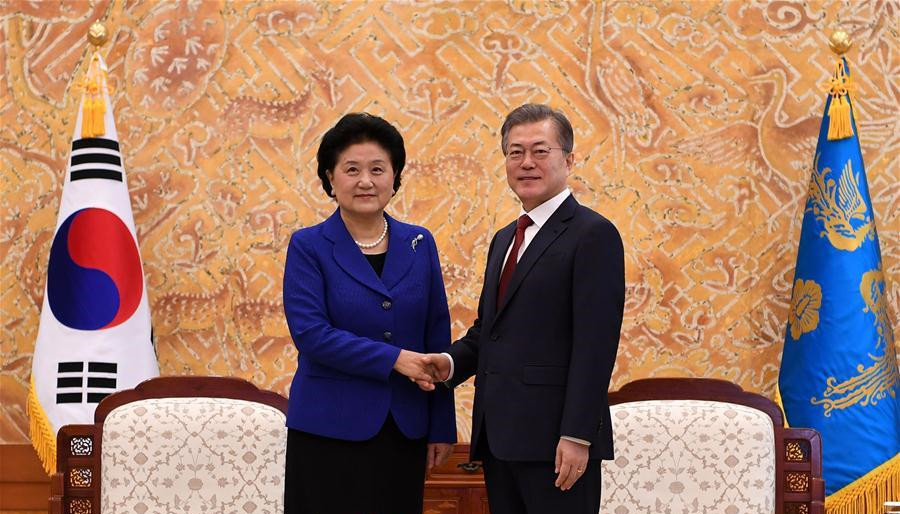 Xi's special envoy meets with South Korean president