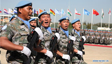 Chinese peacekeepers to Lebanon awarded UN Peace Medal of Honor